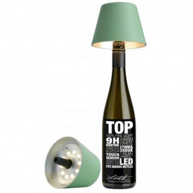 Abat jour olive "Top" pour bouteille