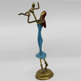 Statuette africaine bronze BIJOU